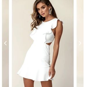 Selfie Leslie White Dress